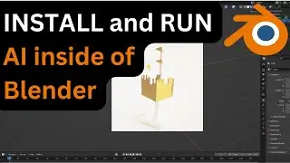 How to use install AI in blender (stable diffusion) 