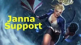 [S4/D1] Janna Support, Full Game Commentary!