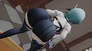 [KISHI3D] Eula Big Jiggly Butt #GENSHINIMPACT