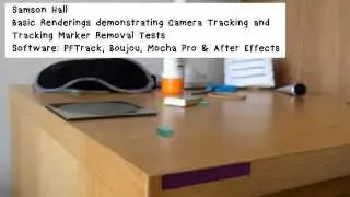 Samson Hall Camera Tracking Tests