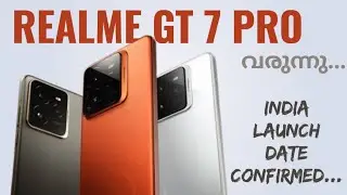Realme Gt 7 Pro 5g India Launch Date Confirmed | Spec Features Specification Price Gaming Malayalam