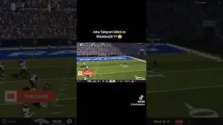 Juke Teleport Animation Glitch In #madden25 #ps5share #easports #shortsbeta #shorts #nfl #subscribe