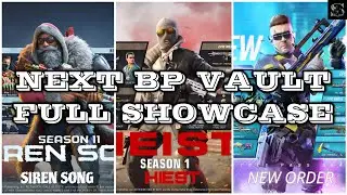 Codm Next Season 11 BP Vault Showcase | Siren Song BP | New Order BP | Hiest BP | CODM