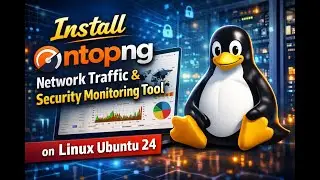 Install ntopng Network Traffic and Security Monitoring Tool on Linux Ubuntu 24.04.01_LTS!