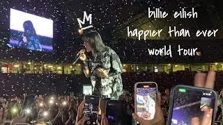 i went to billie eilish happier than ever world tour concert