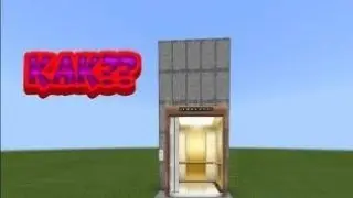 Как сделать лифт в Майнкрафт? Очень просто! (Без модов)