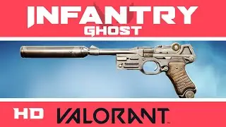 INFANTRY GHOST VALORANT SKIN | New Skins In-Game Showcase