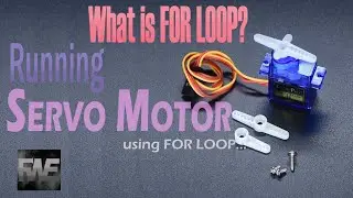 What is FOR LOOP |running servo motor using FOR LOOP | FORLOOP Kya hai |full code explained in hindi