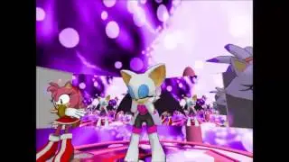 MMD Devil Apple -Amy, Rouge, Blaze