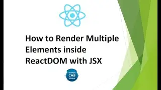 How to Render Multiple Elements inside ReactDOM with JSX | ReactJS  for Beginners in Hindi 2021 #7