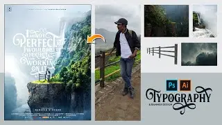 Typography & Banner Editing in Adobe Photoshop CC 2021 | Banner Design | Photoshop Manipulation