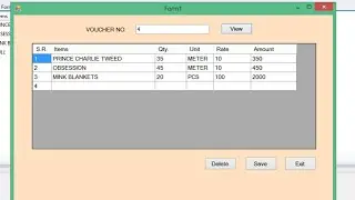 Insert Update Delete Multiple Rows of Datagridview With Foreign Key In Visual Basic.Net | VB.Net