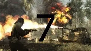 Прохождение Call Of Duty:World At War #7 Неумолимый