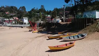Hermosa Bahía de Coliumo. Región Bio Bio. Video A