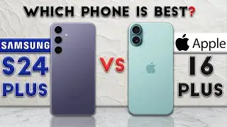 Apple iPhone 16 Plus vs Samsung Galaxy S24 Plus : Which Phone is Best❓😮