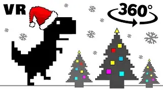 360° VR - Christmas Google T-REX