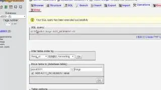 Primary Keys for MySQL in PHPMyAdmin