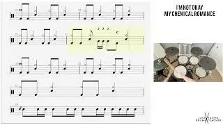 🥁 I'm Not Okay - My Chemical Romance - (DRUMS ONLY)