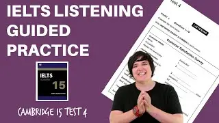 Let's do an IELTS listening test together!
