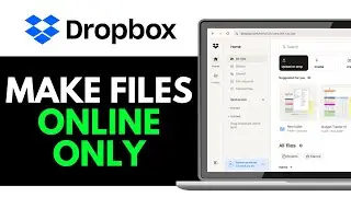 How to Make Dropbox Files Online Only 2025 (Best Way!)