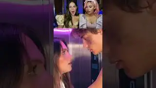 Drama in the elevator *REACT*