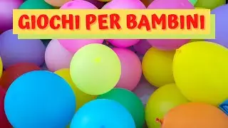 GIOCHI PER FESTE DI COMPLEANNO BAMBINI | Scoppia i palloncini