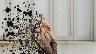 Easy Dispersion Effect Manipulation Photoshop | Tutorial Cara Membuat Efek Serpihan
