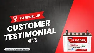 #13 लीडर ई-रिक्शा बैटरी हैप्पी कस्टमर Testimonial - हिंदी में