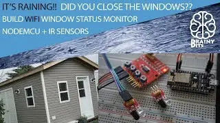 It's Raining!!  Let's build a WiFi window monitor using the NodeMCU - Tutorial