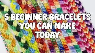 5 beginner friendship bracelets to make this summer ☀️