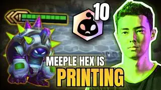 Play UNCONTESETED Meeple For A FREE Top 4 | TFT Set 17 Space Gods