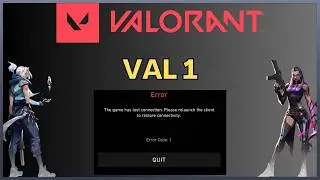 Fix VAN 1/VAL 1 Error - Valorant - Updated