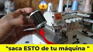 ¡Tu Overlock Puede Fallar por Esto! Cambia Aceite y Filtro a Tiempo