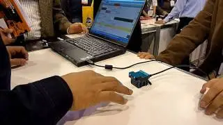 evoMouse Projected Multitouch Mouse At The CES