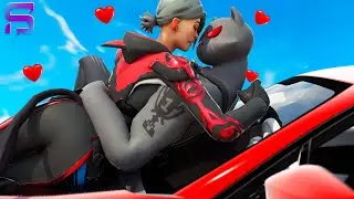 SHADOW MEOWSCLES KISS makes VIX FALL IN LOVE..... ( Fortnite Film)