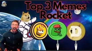 Pepe, Doge, and Bonk rocket - but watch out!!!