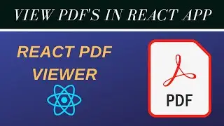 How to view pdfs using React Pdf Viewer