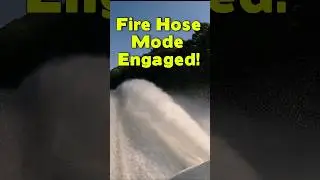 Mini Jet Boat On The Water