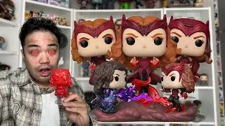 My Entire Scarlet Witch Funko Pop Collection