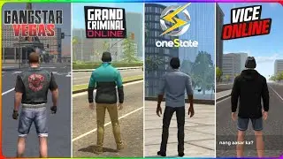 Grand Criminal Online vs Gangstar Vegas vs One State RP vs Vice Online ( Compare )