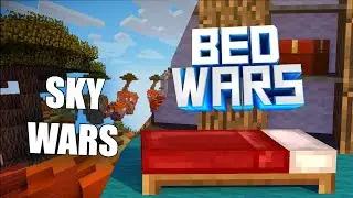 ИГРАЕМ В BED WARS И SKY WARS / MINECRAFT / ИГРАЕМ НА СЕРВЕРЕ FUNNY MC