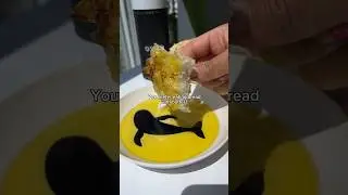 Olive oil is clearly the superior bread condiment 👀