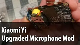 Xiaomi Yi Upgraded Microphone Mod