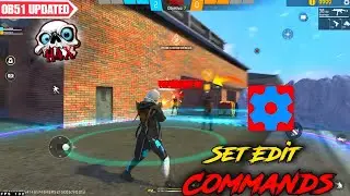 ✅OB51 Set-Edit👾Aim-Stability 🎯 + Aimlock👺Commands 🥷🏻🇧🇷 | 💯 Use these commands 🥵 | 