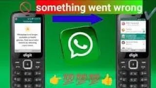 Whatsapp is no longer available on kaios phone / Whatsapp theak karne ka tarika / find more select25