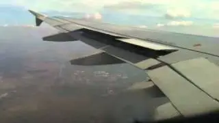 Czech Airlines A-319 landing in Prague