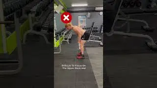 Better Alternative To Bent Over Row #backday
