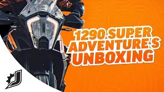 Unboxing the New, KTM 1290 Super Adventure S 2021!