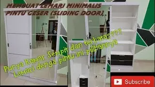 Membuat Lemari Minimalis Pintu Geser (Sliding Door)