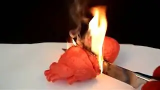 Что если раскаленным ножом разрезать игрушки приколы из Китая